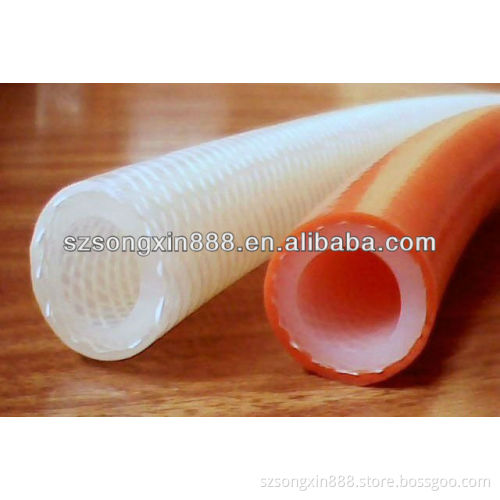 High temperature resistance silicone braided hose